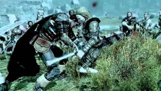 Skyrim  Guts vs 100 Soldiers  The Search For Casca [upl. by Oruasi]