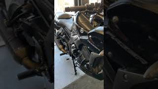 2010 YAMAHA FZ1S FAZER WALKAROUND AND START UP [upl. by Eecyak899]