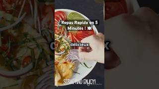 Repas Rapide en 5 Minutes  🍽️ rapidosrecette [upl. by Georgeanna]