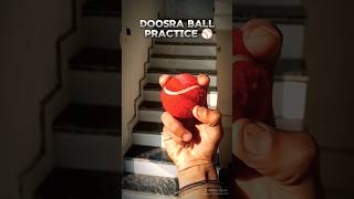 How to Bowl Doosra in Cricket  Off Spin Variations  Doosra Bowling Variation doosraball [upl. by Wehhtam]