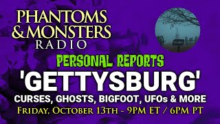 GETTYSBURG  CURSES GHOSTS BIGFOOT UFOs amp MORE  LIVE Chat  Q amp A  Lon Strickler Host [upl. by Eimas]