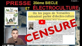 Électroculture  CENSURE PRESSE 20ème Christofleau LÉGUMES GÉANTS conflits dintérêts [upl. by Denie132]