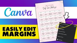 How to Edit Margins in Canva [upl. by Wharton]