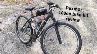 Pexmor 100cc bike kit review [upl. by Otreblon]