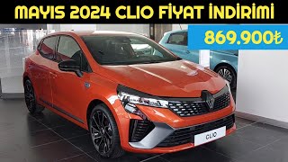 MAYIS 2024 RENAULT CLIO FİYAT İNDİRİMİ  Clio Satış Kampanyası Açıklandı [upl. by Eilyac]