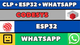 Integração CODESYS  ESP32  WhatsApp Variáveis Digitais [upl. by Paddie9]