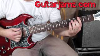 The White Stripes  Icky Thump  Guitar Lesson tutorial  How to Play  Jack White [upl. by Tica]