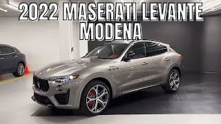 REVIEW SUPERCAR MASERATI LEVANTE MODENA 2022 [upl. by Merriman]