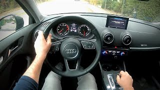 POV 2018 Audi A3 15 35 TFSI Test Drive [upl. by Kreda]