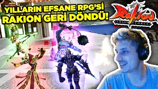 RAKION EFSANESİ GERİ DÖNDÜ TAMAMEN TÜRKÇE VE KLASİK VERSİYON İLE NOSTALJİK RPG işbirliği LEVO [upl. by Yenroc]