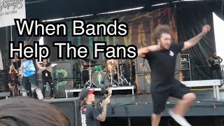 When Bands Help The Fans [upl. by Nya184]