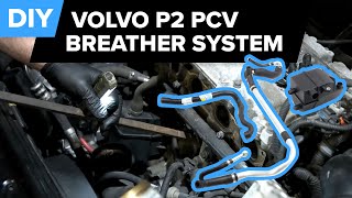 Volvo S60 PCV Breather System Replacement  Prevent Smog C70 S60 S80 V70 XC70 XC90 [upl. by Faucher]