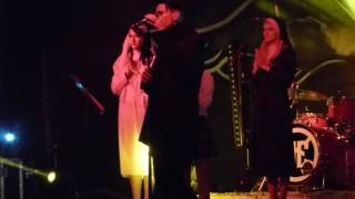 BLUTENGEL  LUCIFER  Walpurgisnacht Open Air Halle 30042017 [upl. by Anaeerb229]