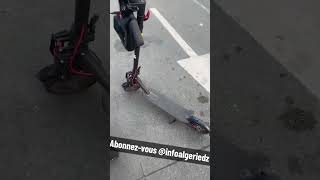 Il a trouvé une trottinette neuf abandonnée fransa france Que faire à votre avis si cétait vous [upl. by Acinorehs]