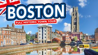 BOSTON  Full tour of Boston Lincolnshire [upl. by Iruahs992]