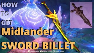 Quick Guide  Midlander SWORD BILLET for Sapwood Blade  How To Get [upl. by Roch970]