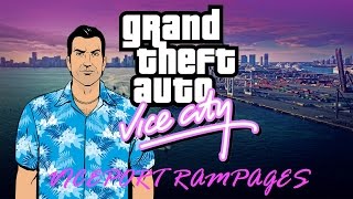 GTA Vice City  Viceport Rampages HD [upl. by Hploda]