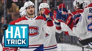 Phillip Danault scores his first career hat trick [upl. by Bolling986]