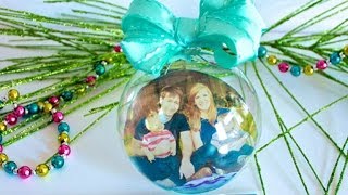 Easy Transparency Photo Ornaments [upl. by Farr273]