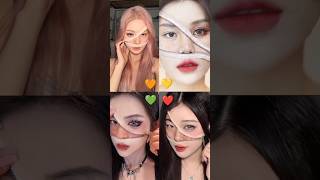 Zip face makeup • makeuptransition beauty zip [upl. by Eltsyek]