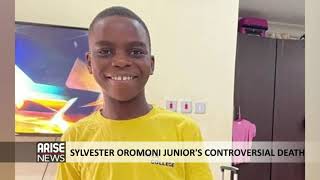 SYLVESTER OROMONI JUNIORS CONTROVERSIAL DEATH  ARISE NEWS REPORT [upl. by Bernardo886]