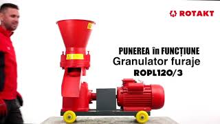 Granulator furaje ROTAKT ROPL1203 [upl. by Resarf]