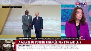 La guerre de Poutine financée par lor africain [upl. by Eleik]