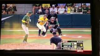 Kent St College World Series final batter [upl. by Friedman]