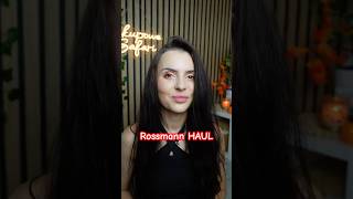 MÓJ SKROMNY HAUL ZAKUPOWY Z ROSSMANN shorts rossmann haul [upl. by Ahseina]