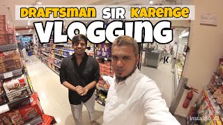 Hamare Videshi Draftsman Sir Karenge Vlogging  Sahil Vlogger  Enjoy The Vlogging 🥰 [upl. by Drusie]