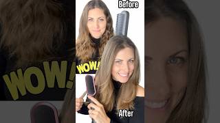 TYMO Straightener Comb Before amp After Demo A Hair Styling GameChanger [upl. by Ahsenyt]