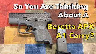 Beretta APX A1 Carry Public Service Announcement [upl. by Gnoy]