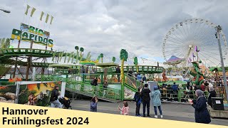 Frühlingsfest  Kirmes in Hannover 2024 [upl. by Anenahs347]