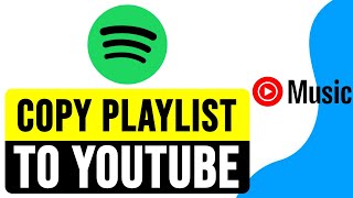 How to COPY SPOTIFY PLAYLIST to YOUTUBE MUSIC 2024  Import Spotify Playlist to YouTube Music [upl. by Strickland760]