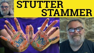 🔵 Stammer Meaning  Stutter Defined  Stammer Examples  Stutter Explained GRE Vocab Stammer Stutter [upl. by Seravart588]