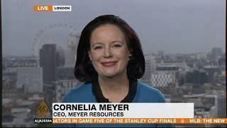 Cornelia Meyer on Al Jazeera Re Qatar Crisis 08072017 [upl. by Kadner581]