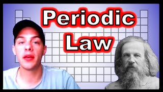 Periodic Law and the First Periodic Table [upl. by Herrah]