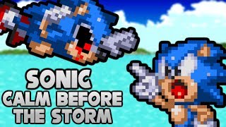 Sonic Calm Before the Storm Sonic Fan Game [upl. by Antipas]