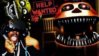 FNAF TERRIFYING DUO  Five Nights at Freddys VR Help Wanted [upl. by Ehr]