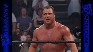 Kurt Angle vs Triple H  SmackDown 2002 1 [upl. by Norrek807]