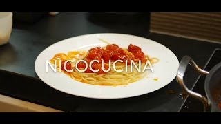 Spaghetti mit Tomatensoße einfach zubereiten  NicoCucina 4K [upl. by Etteb364]