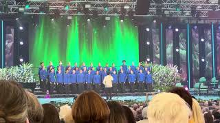 Panda Chant II Meredith Monk Young Choir of the World Llangollen Eisteddfod July 3 2024 [upl. by Ailero779]