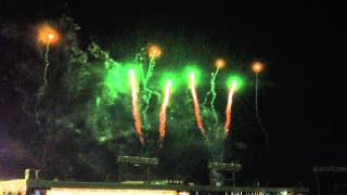 2013 Packer Family Fun Night Fireworks [upl. by Billen197]