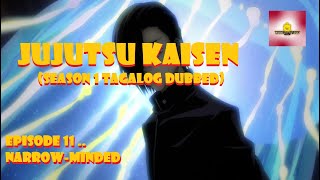 JUJUTSU KAISEN  Episode 11  Season 1  Tagalog Dubbed  Manong Reaction [upl. by Chak]