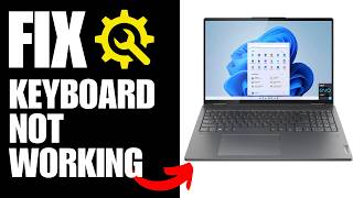 Lenovo Yoga 7i Keyboard Not Working FIX  How To Fix Lenovo Keyboard Not Working Windows 11 [upl. by Emrich]