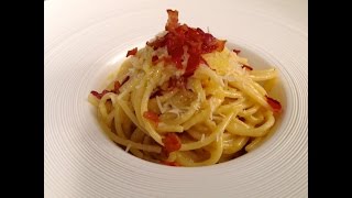 Spaghetti Carbonara Rezept [upl. by Eilerua]