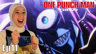 A worthy challenger  One Punch Man Episode 11 Reaction [upl. by Leander]