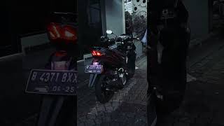 cinematic rainy vibes syahdu juga vario150 cinematic cinematicmotor varioclick [upl. by Alleris]