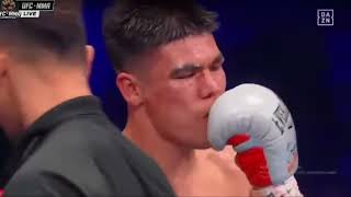 Bektemir Meliqoziyev vs Devid Stevens toliq jang [upl. by Aikrahs]