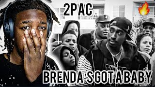 FIRST TIME HEARING 2Pac  Brendas Got A Baby REACTION [upl. by Midge756]